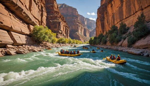 Pourquoi le rafting dans les gorges attire les foules