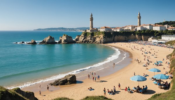 Les 5 activités majeures de tourisme à Biarritz pendant l'été