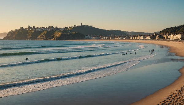 Explorer les meilleurs spots de surf à Hendaye, France