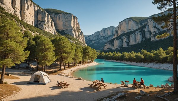 Les Perles du Verdon: Sélection des Meilleurs Campings en Pleine Nature