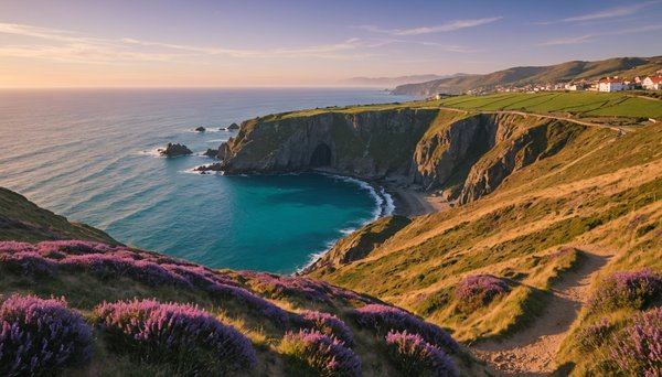 Randonnee corniche basque paysages sentiers ocean